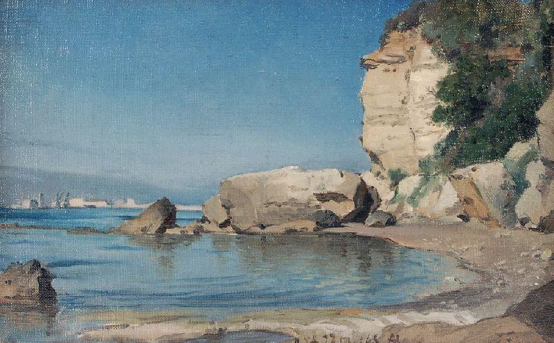 Albert Hertel Italienische Landschaft oil painting image